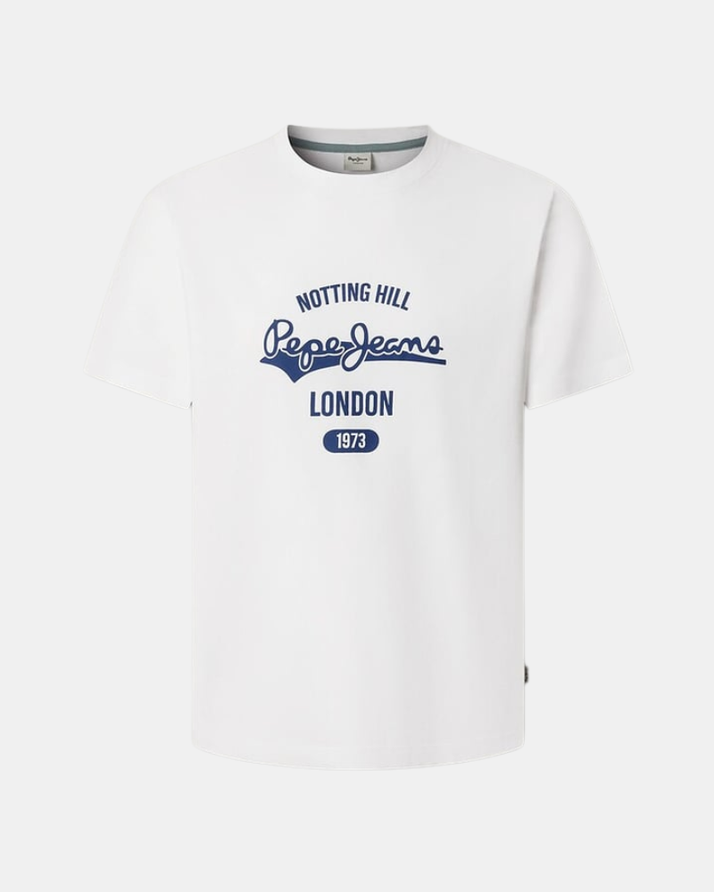 Camisetas Manga corta Hombre PEPE JEANS Blanco PM5010405 JIMMY TEE