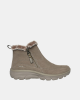 Botines De pelo Bajos Mujer SKECHERS Beige 167862 RELAXED FIT