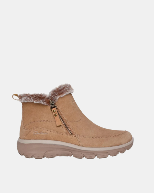 Botins Mulher SKECHERS Castanhos 167862 AJUSTE RELAXADO