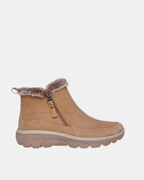Botins Mulher SKECHERS Castanhos 167862 AJUSTE RELAXADO