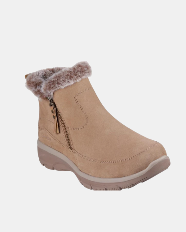Botins Mulher SKECHERS Castanhos 167862 AJUSTE RELAXADO