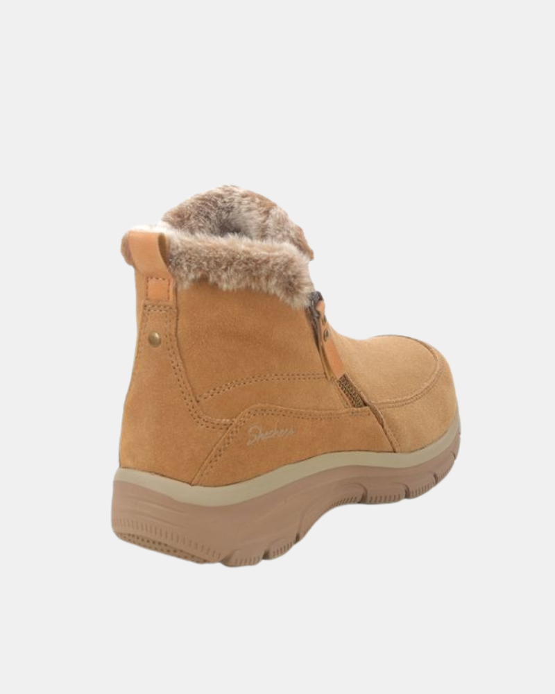 Botins Mulher SKECHERS Castanhos 167862 AJUSTE RELAXADO