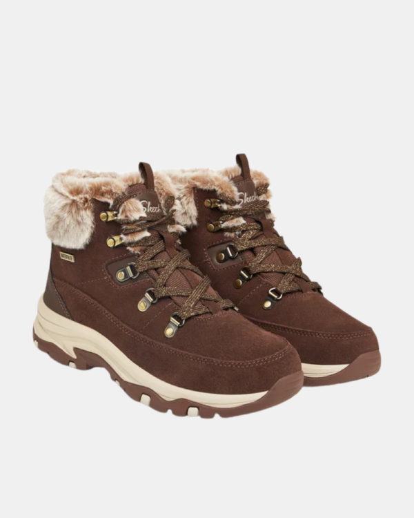Botines Botas Mujer SKECHERS Marrón 167882 WATERPROOF