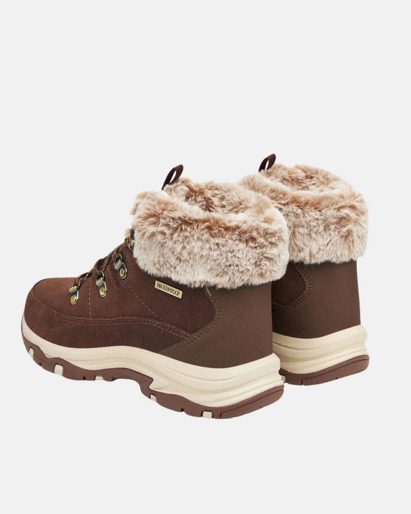 Botines Botas Mujer SKECHERS Marrón 167882 WATERPROOF