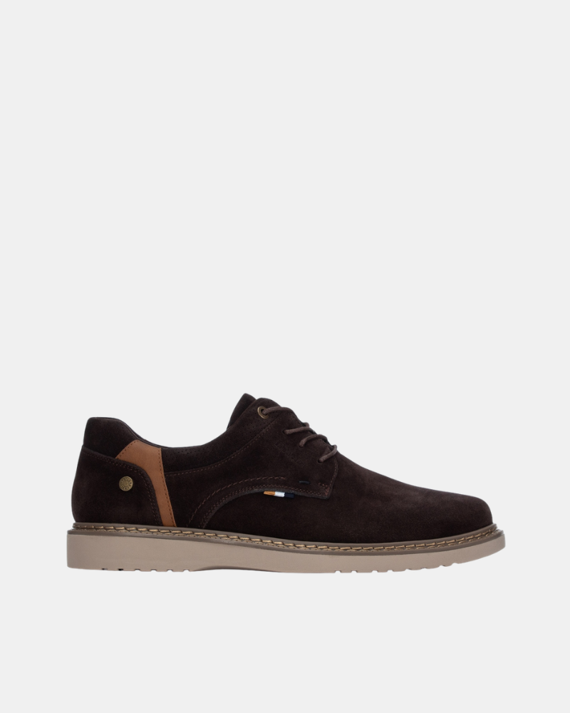 Sapatos baixos para homem castanho 164351