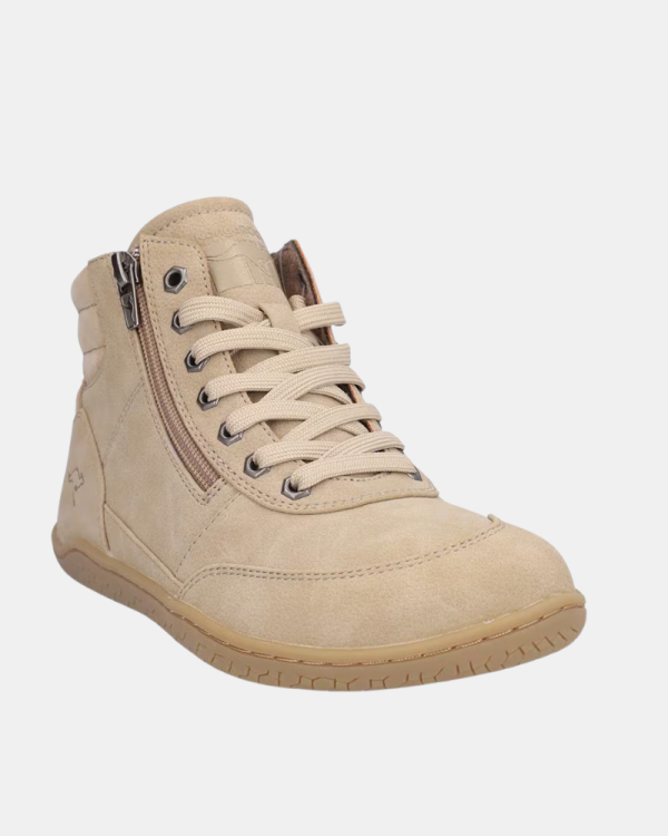 Botines Botas Barefoot Mujer KANGAROOS Beige K844 7
