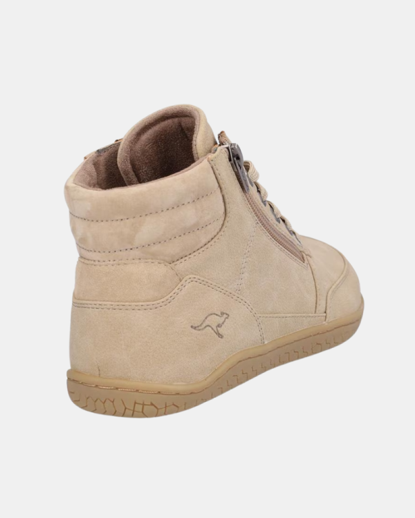 Botines Botas Barefoot Mujer KANGAROOS Beige K844 7