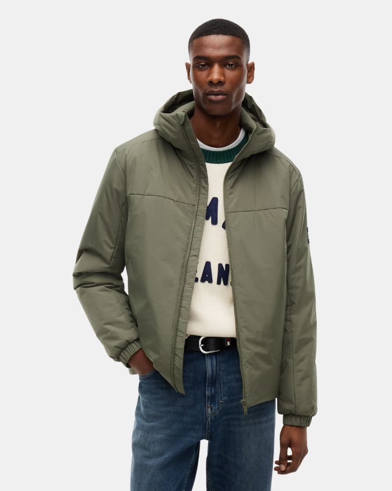 Abrigos Cazadora Hombre TOMMY HILFIGER Verde DM0DM22065M04