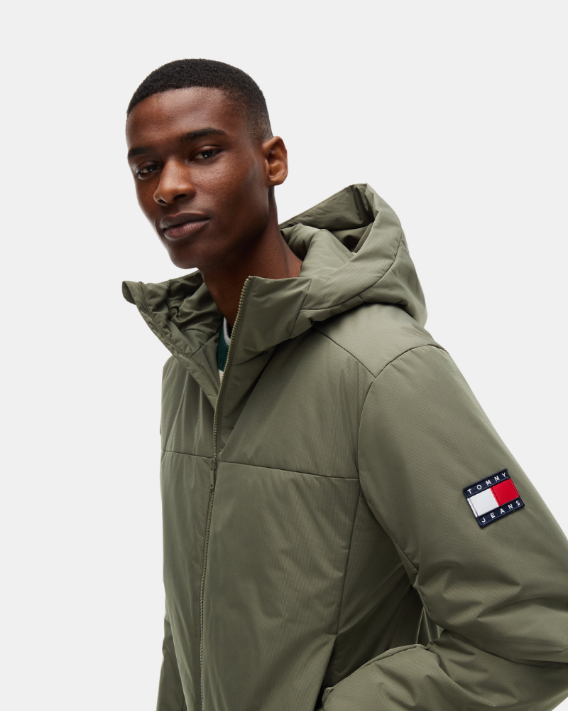 Abrigos Cazadora Hombre TOMMY HILFIGER Verde DM0DM22065M04