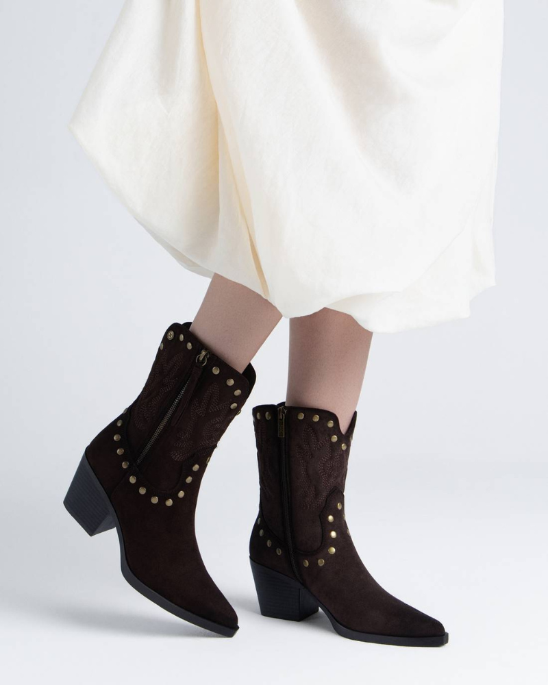 Botines Cowboy Mujer XTI Marrón 146507