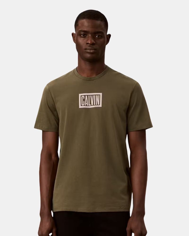 Camisetas Manga corta Hombre CALVIN KLEIN Verde LV04RH818GLI1