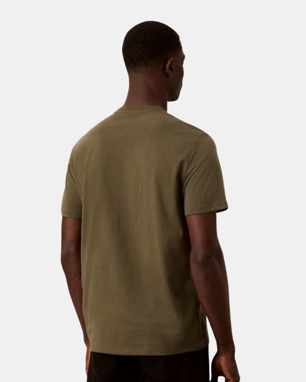 Camisetas Manga corta Hombre CALVIN KLEIN Verde LV04RH818GLI1