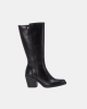 Botas Altas Cowboy Mujer REFRESH Negro 172033