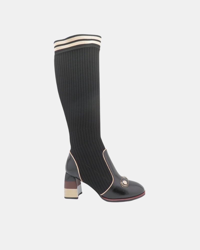 Botas Altas Mulher RockAway Pretas 84684