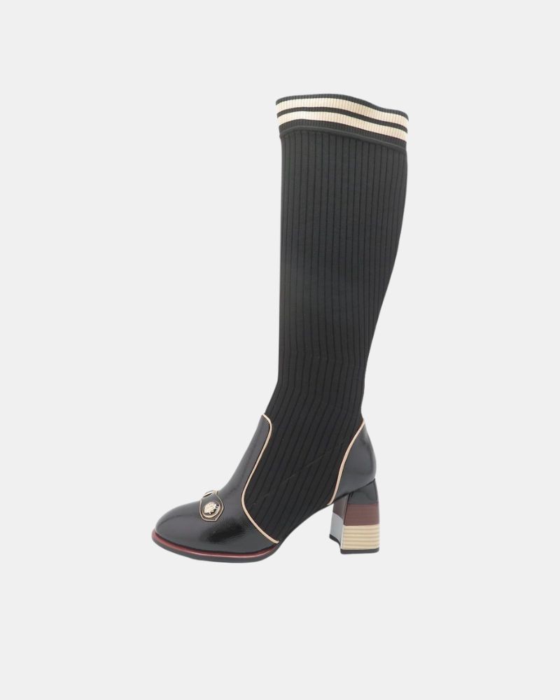 Botas Altas Mulher RockAway Pretas 84684