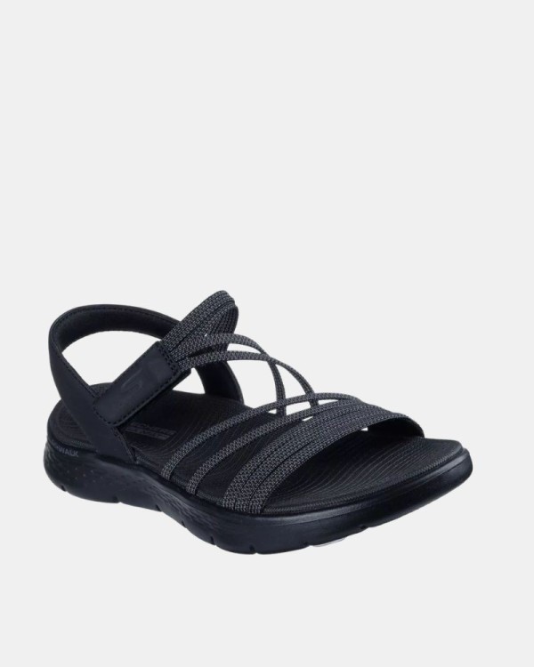 Sandálias Abertas Mulher SKECHERS Preto 141473 GO WALK FLEX