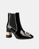 Botins Baixos Mulher RockAway Preto 85011