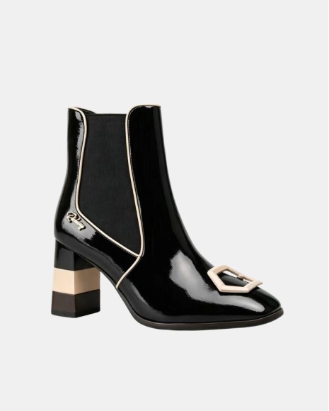Botines Bajos Mujer RockAway Negro 85011