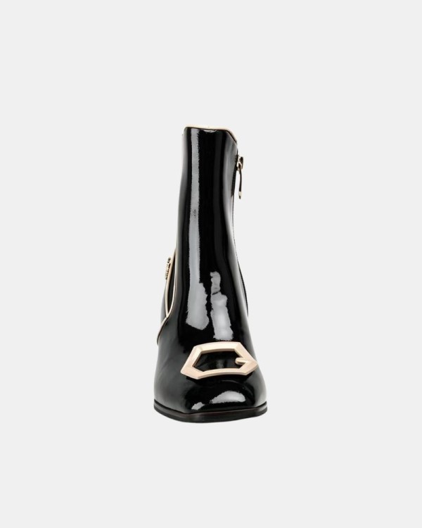 Botins Baixos Mulher RockAway Preto 85011