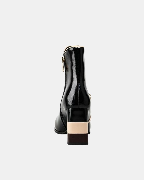Botins Baixos Mulher RockAway Preto 85011