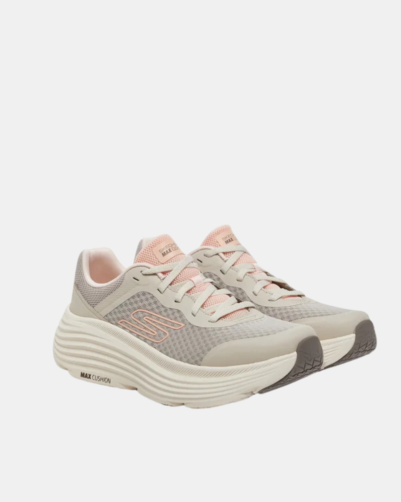 Zapatillas Mujer SKECHERS Beige 129470 MAX CUSHIONING