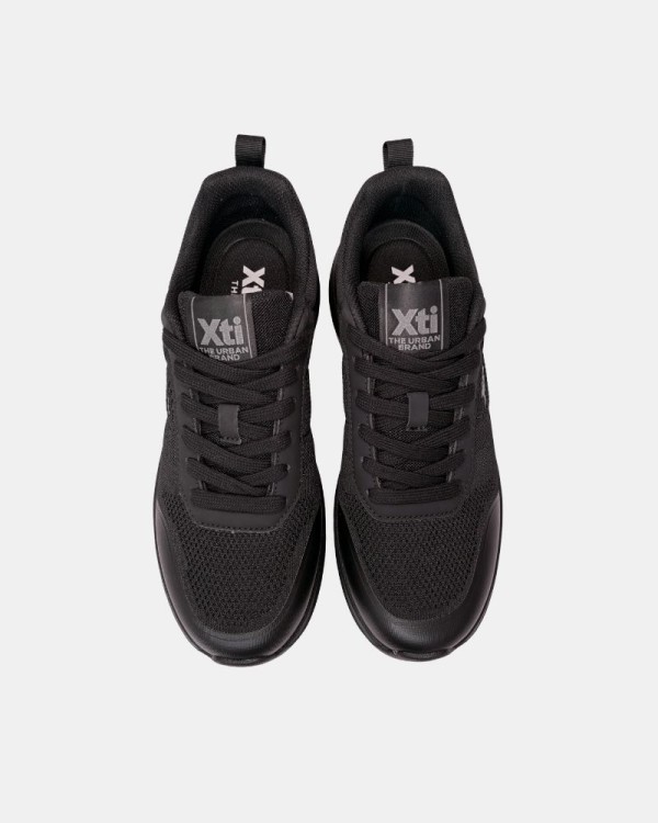 Zapatillas Bajas Hombre XTI Negro 120768