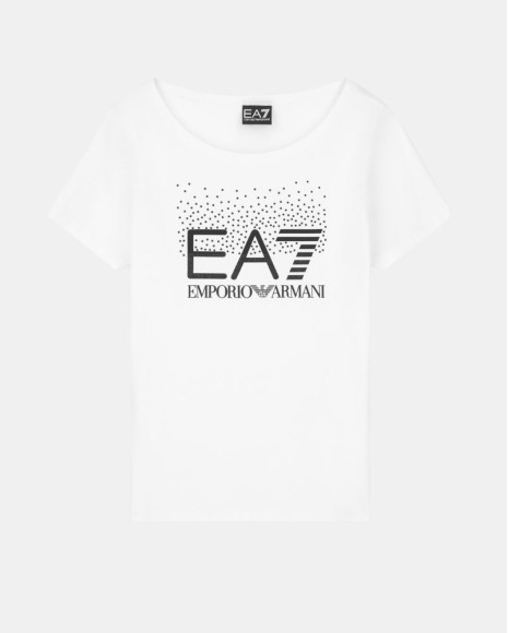 Camisetas Manga corta Mujer EA7 Blanco 7W001444 AF10373