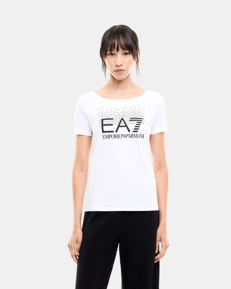 Camisetas Manga corta Mujer EA7 Blanco 7W001444 AF10373