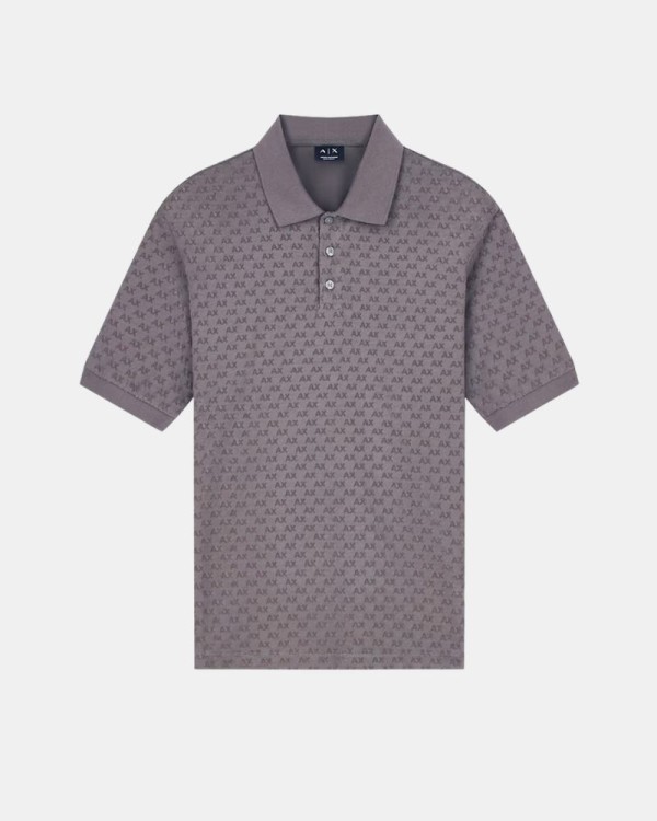 Camisetas Manga curta Polos Homem ARMANI EXCHANGE Castanho XM002905 AF10356