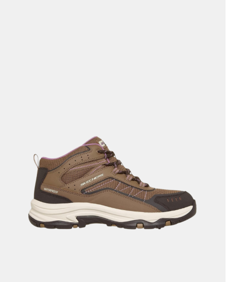 Botins Baixos Mulher SKECHERS Castanho 180336 Impermeável