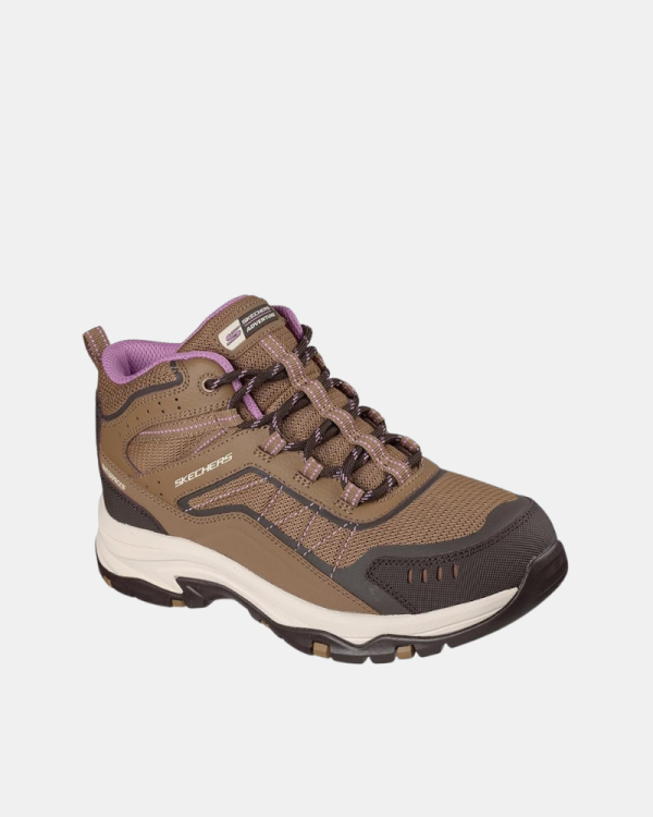 Botins Baixos Mulher SKECHERS Castanho 180336 Impermeável
