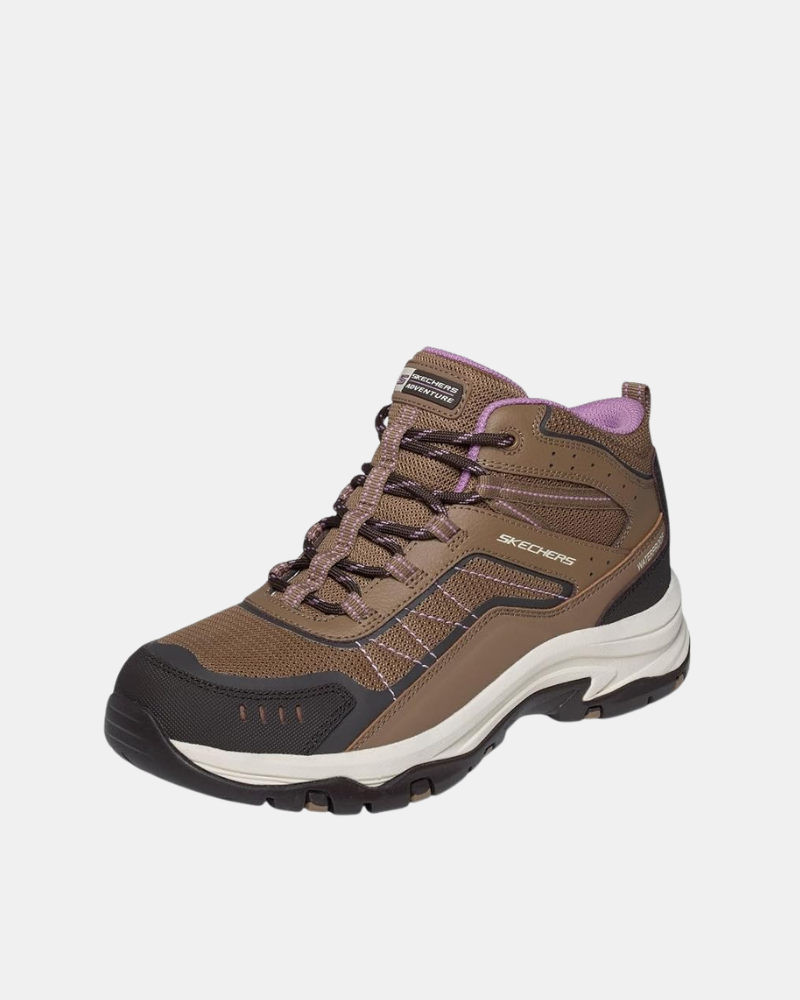 Botins Baixos Mulher SKECHERS Castanho 180336 Impermeável