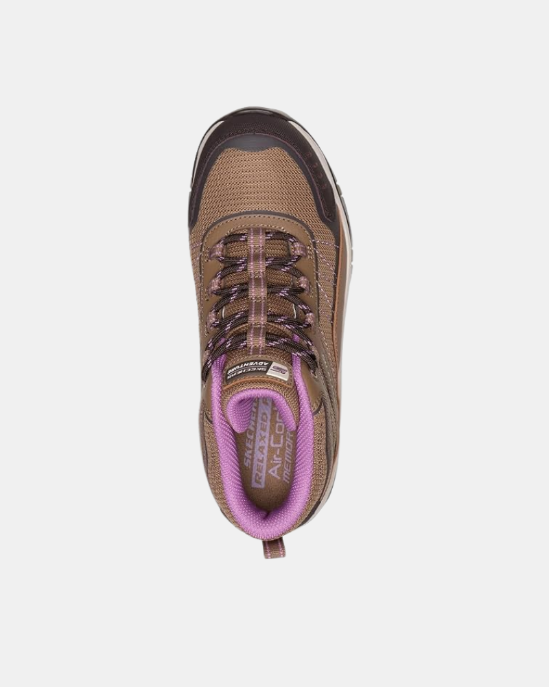 Botins Baixos Mulher SKECHERS Castanho 180336 Impermeável
