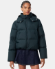 Abrigos de manga comprida Mulher LACOSTE Verde BF8434