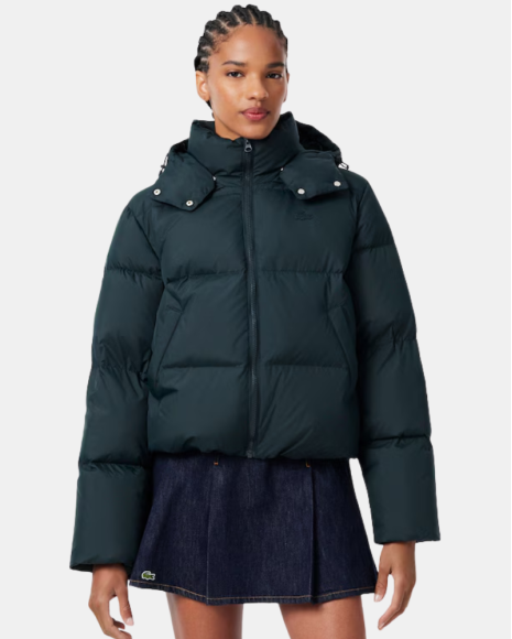 Abrigos Manga larga Mujer LACOSTE Verde BF8434