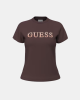 Camisetas Manga curta Mulher GUESS Castanho V6BI06 K6273