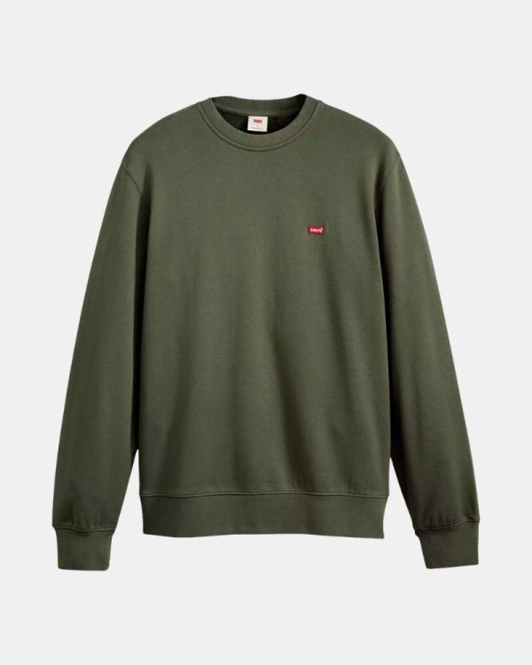 Jersey Sin capucha Hombre LEVIS Verde 000GZ 0010 ORIGINAL HM CREW