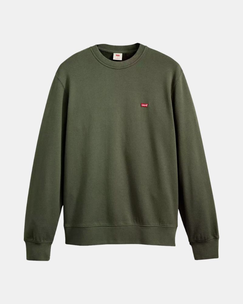 Jersey Sin capucha Hombre LEVIS Verde 000GZ 0010 ORIGINAL HM CREW