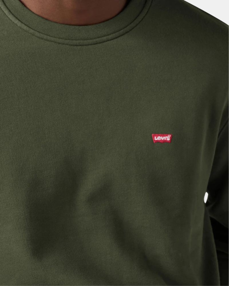 Jersey Sin capucha Hombre LEVIS Verde 000GZ 0010 ORIGINAL HM CREW