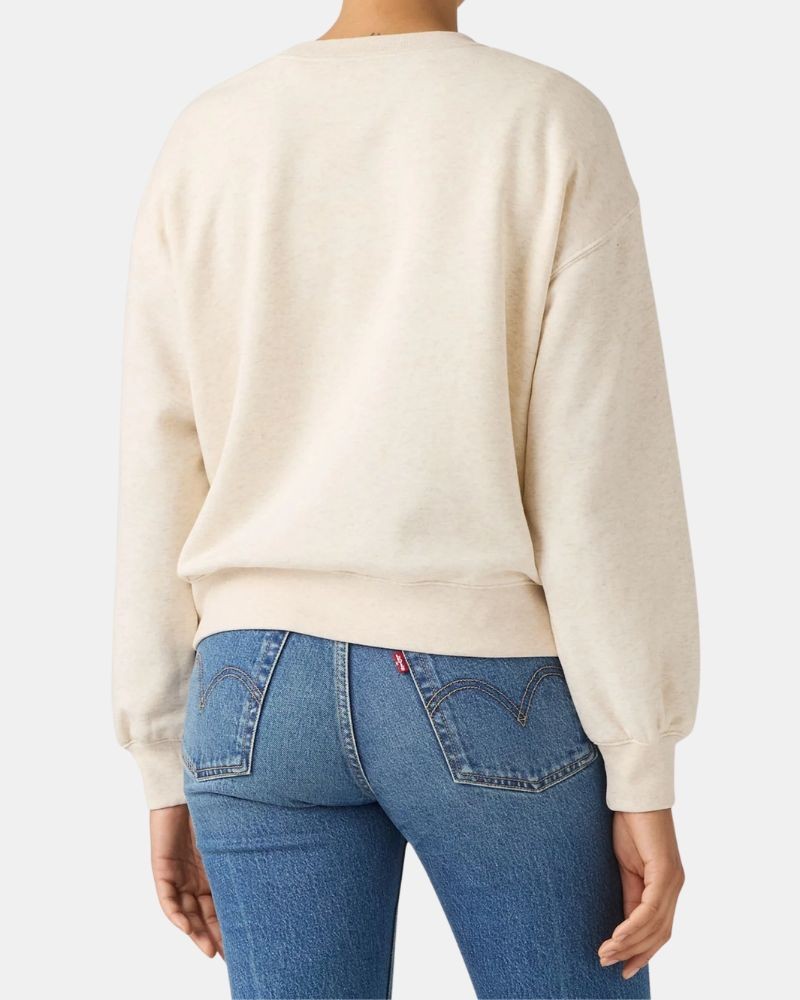 Camisola sem capuz Mulher LEVIS Bege 0082J 0016 LSE EVERYDAY