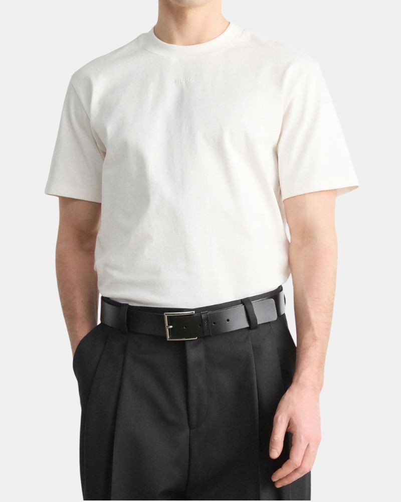 Camisetas de manga curta Homem HUGO Branco Nude 50488330 DAPOLINO