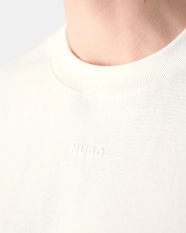 Camisetas de manga curta Homem HUGO Branco Nude 50488330 DAPOLINO