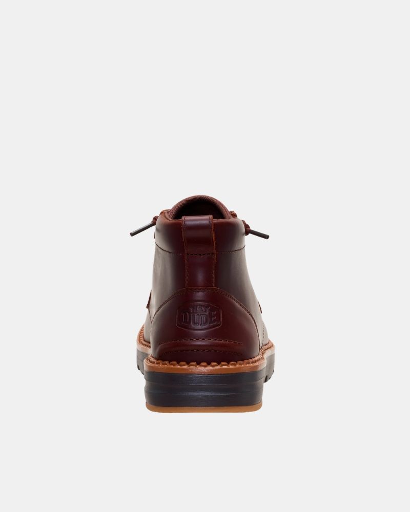 Botines Bajos Hombre HEY DUDE Marrón 45878 FLINT BOOT