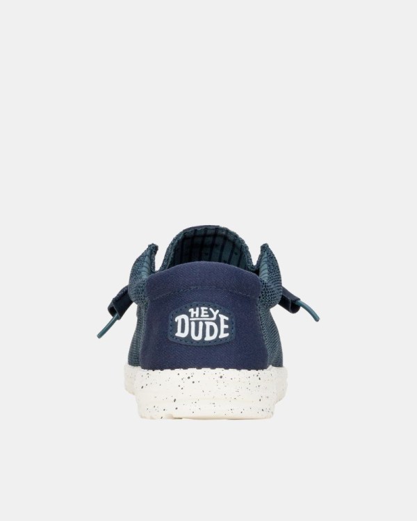 Zapatillas Bajas Hombre HEY DUDE Azul 41894 WALLY CLASSIC