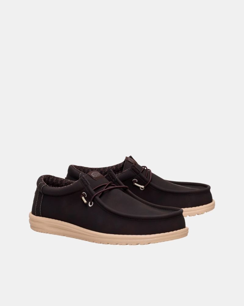 Zapatillas Bajas Hombre HEY DUDE Marrón 41894 WALLY CLASSIC
