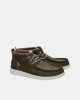 Botines Bajos Hombre HEY DUDE Verde 42051 WALLY MID CLASSIC