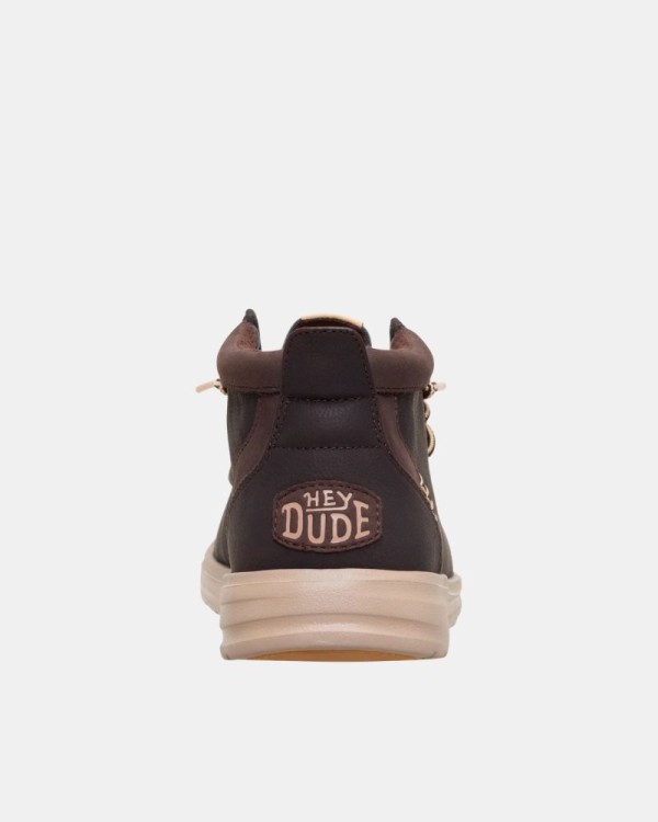 Botines Bajos Hombre HEY DUDE Marrón 42051 WALLY MID CLASSIC