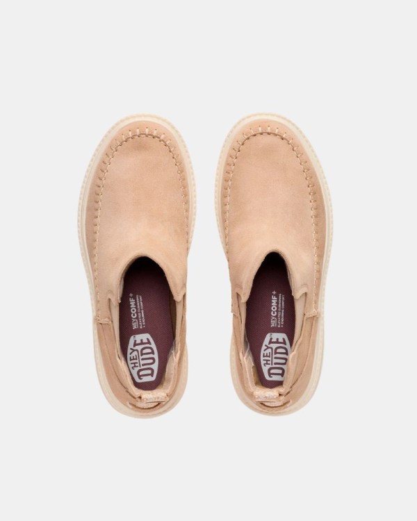 Botas Bajas Mujer HEY DUDE Taupe 45880 SIENNA CHELSEA