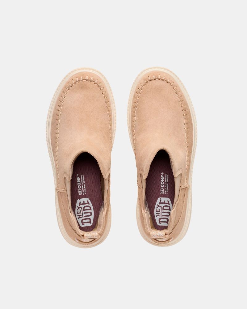 Botas Bajas Mujer HEY DUDE Taupe 45880 SIENNA CHELSEA