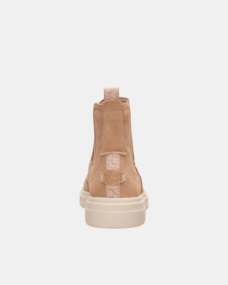 Botas Bajas Mujer HEY DUDE Taupe 45880 SIENNA CHELSEA